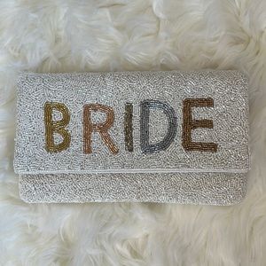 Bride Beaded Clutch